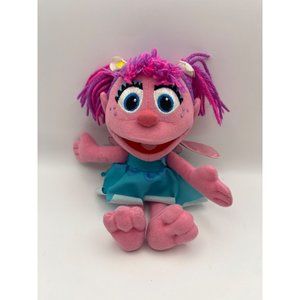 Playskool Sesame Street Abby Cadabby Muppet Plush Pink and Blue 2010